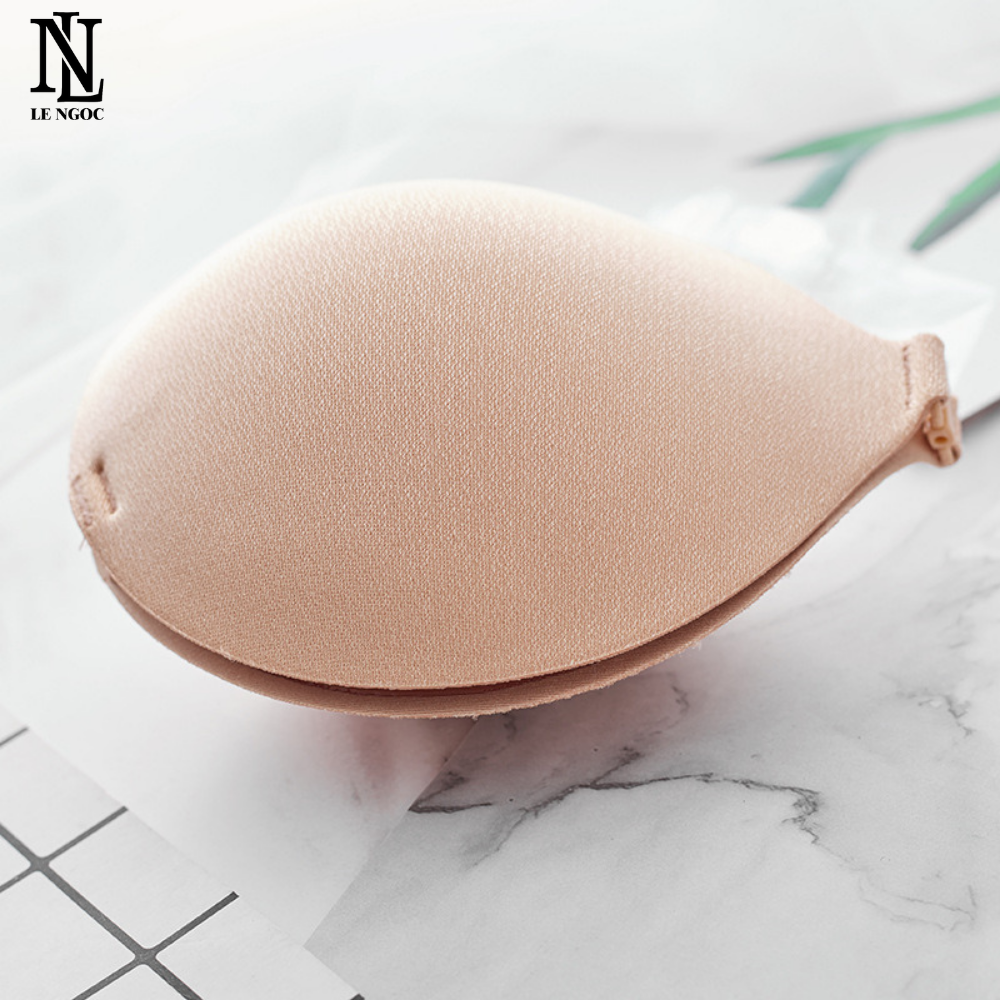 Áo ngực dán cài trước,miếng dán ngực 4cm thiết kế hình vỏ sò độc đáo nâng ngực tạo khe quyến rũ-LN001