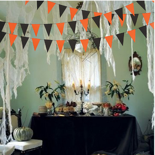 Dây treo giấy tam giác Halloween 9cm