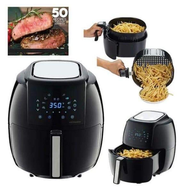 NỒI CHIÊN KHÔNG DẦU JUMBO AIR FRYER 5.5L LOCK&amp;LOCK-EJF386BLK