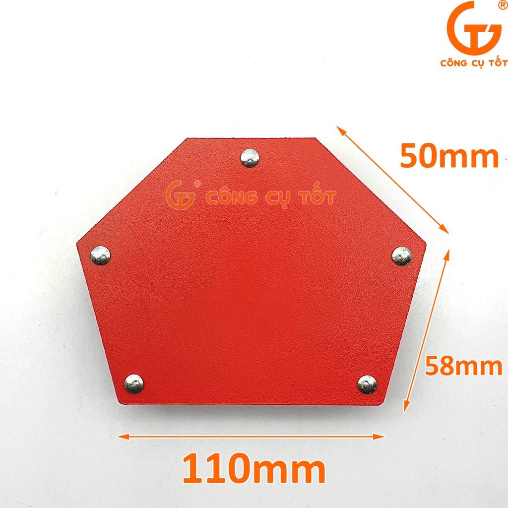 Ke nam châm lục giác ke góc vuông cỡ 4inch lực hút 50LBS