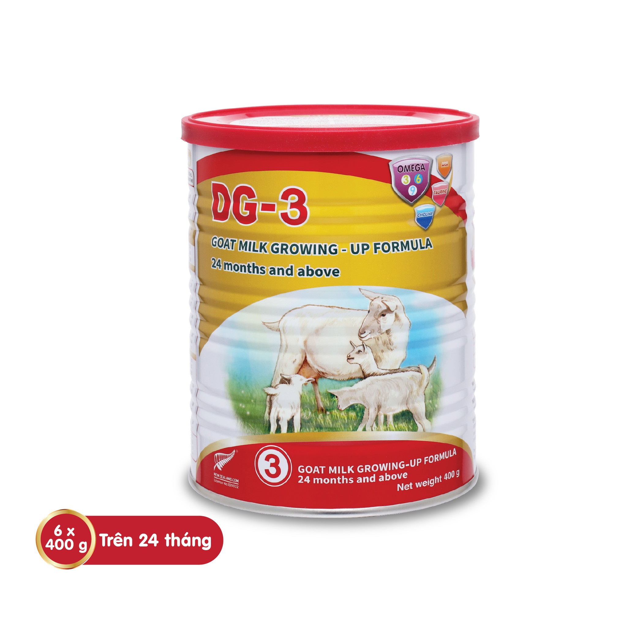 Sữa dê công thức DG-3 GOAT MILK GROWING - UP FORMULA