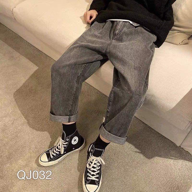 Quần Ống Rộng Quần Jeans Baggy Quần Jean Nam Quần Bò Ống Đứng Style 2021