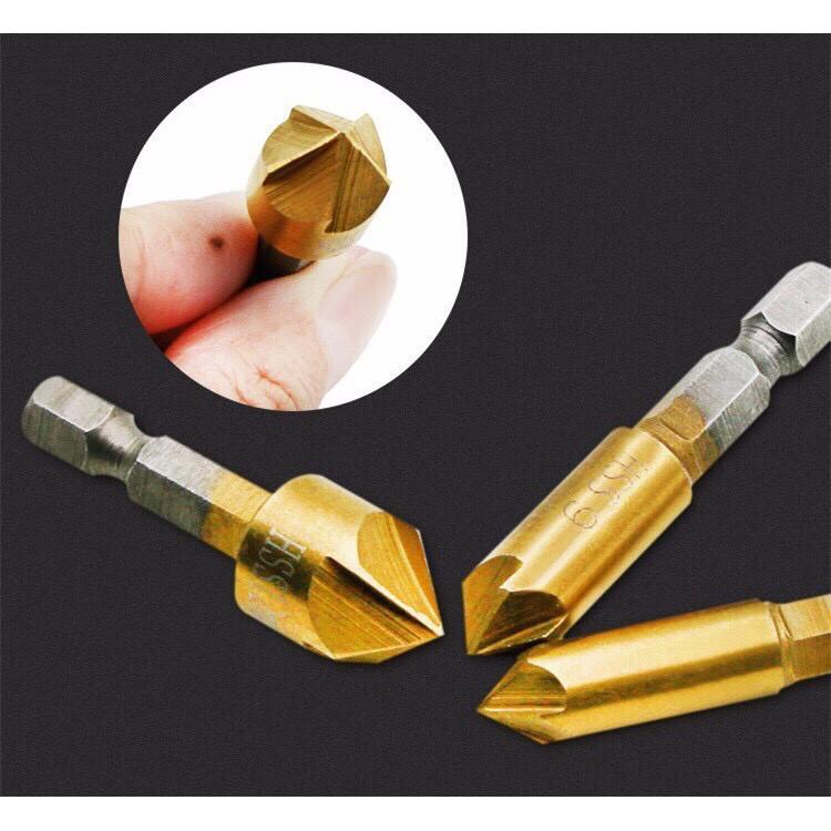 Bộ 6 mũi doa lỗ khoan 6-19mm