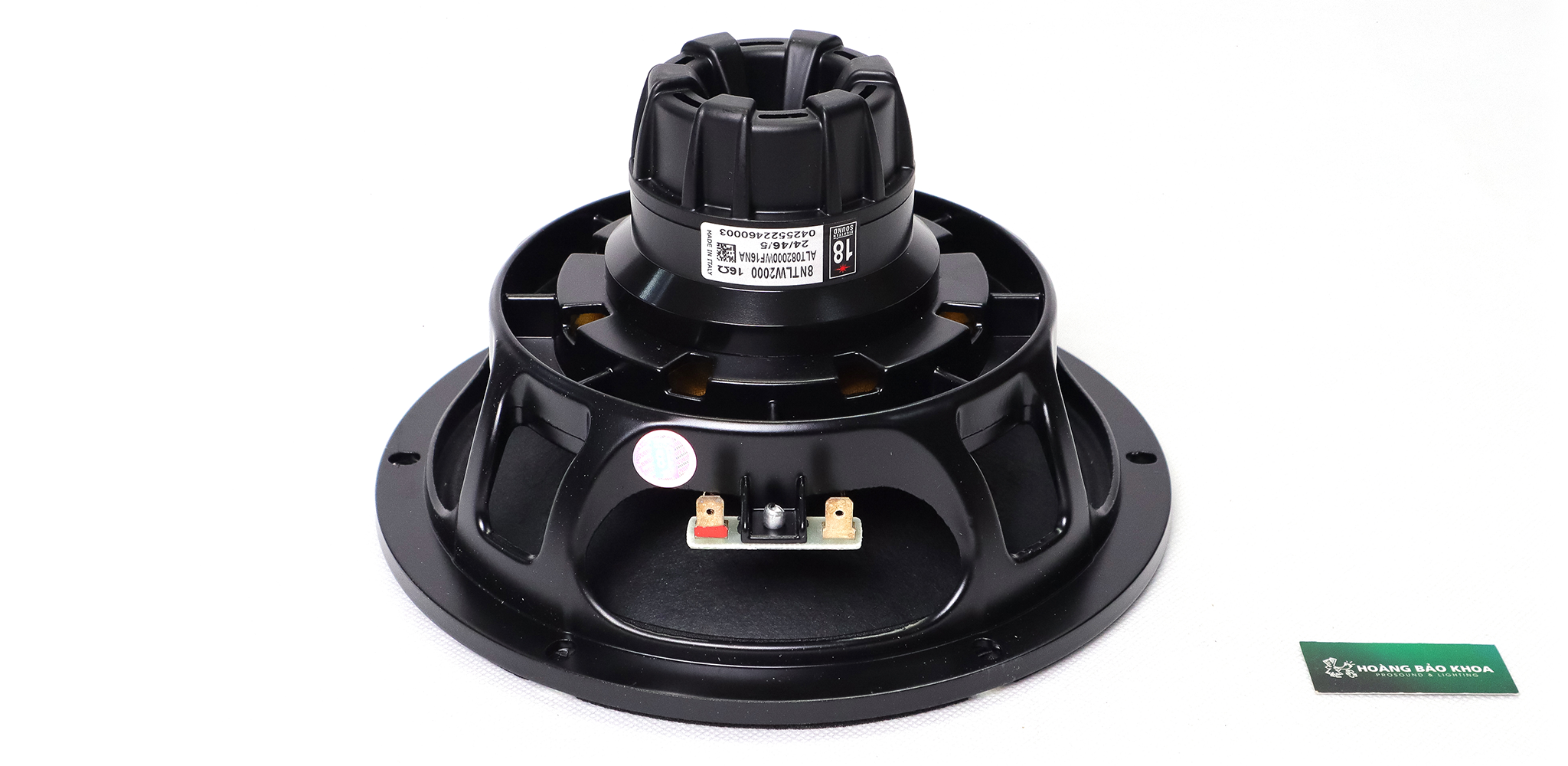 8NTLW2000 Củ loa Bass 8inch - 2 tấc Neodymium 350W 16Ω 18 Sound-HÀNG CHÍNH HÃNG