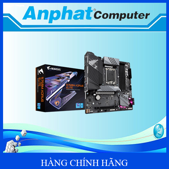 Mainboard Gigabyte B760M AORUS ELITE Socket LGA1700 - Hàng Chính Hãng