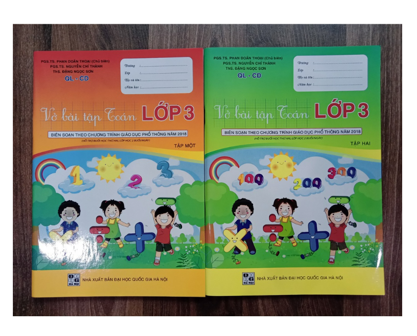 Sách - Vở Bài Tập Toán Lớp 3 - Tập 2