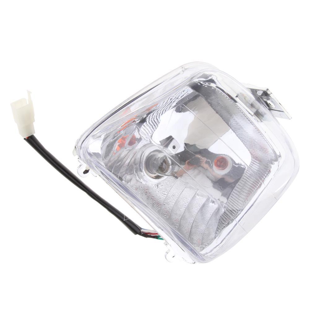 Square Headlight Lamp for  50cc 70cc 90cc 110 Chinese Scooter ATV