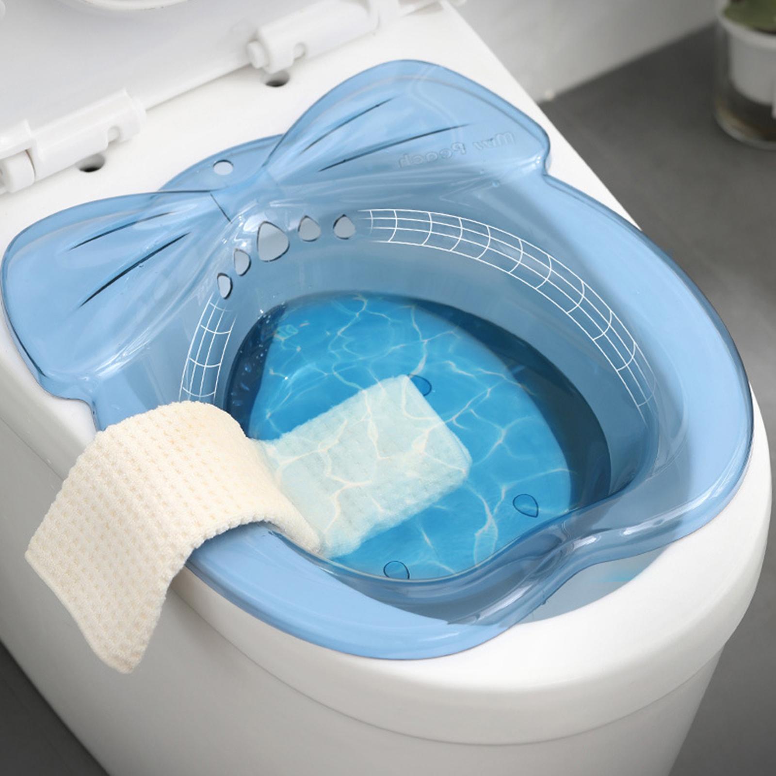 Sitz Bath for Toilet Seat Bidet Basin Personal Pet for Washing Elderly Women