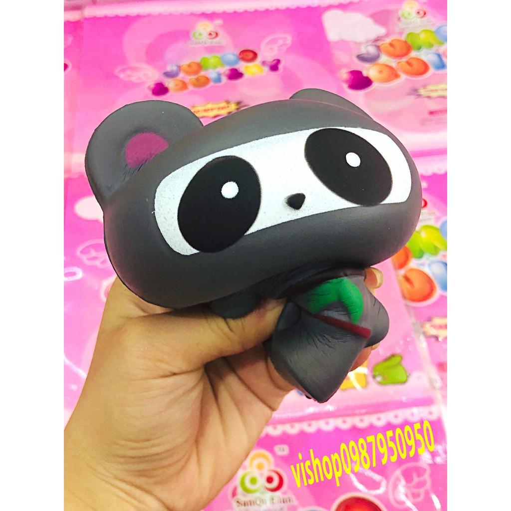 SQUISHY MÈO NJNJA XÁM TAI TRÒN
