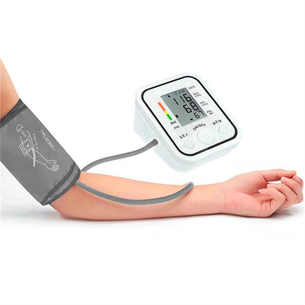 Adult Large Arm Blood Pressure Monitor Cuff Replacements Gray