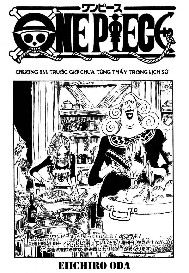 đảo hải tặc - one piece chapter 541 1