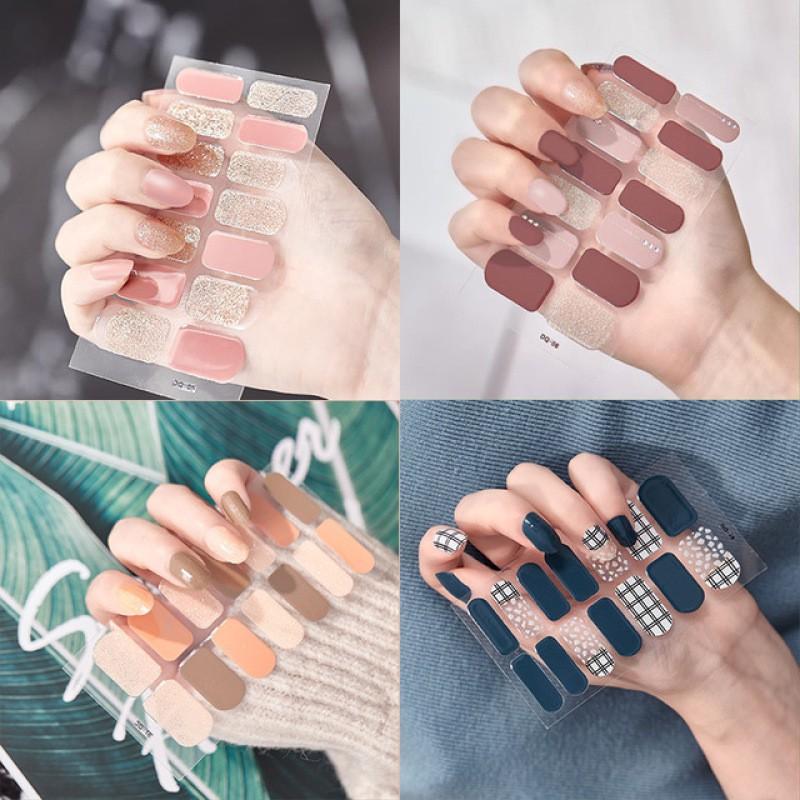 Miếng dán móng tay - Nail Wraps (14 miếng dán khô)