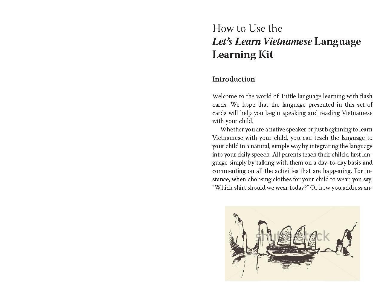 Let's Learn Vietnamese Kit: A Complete Language Learning Kit for Kids