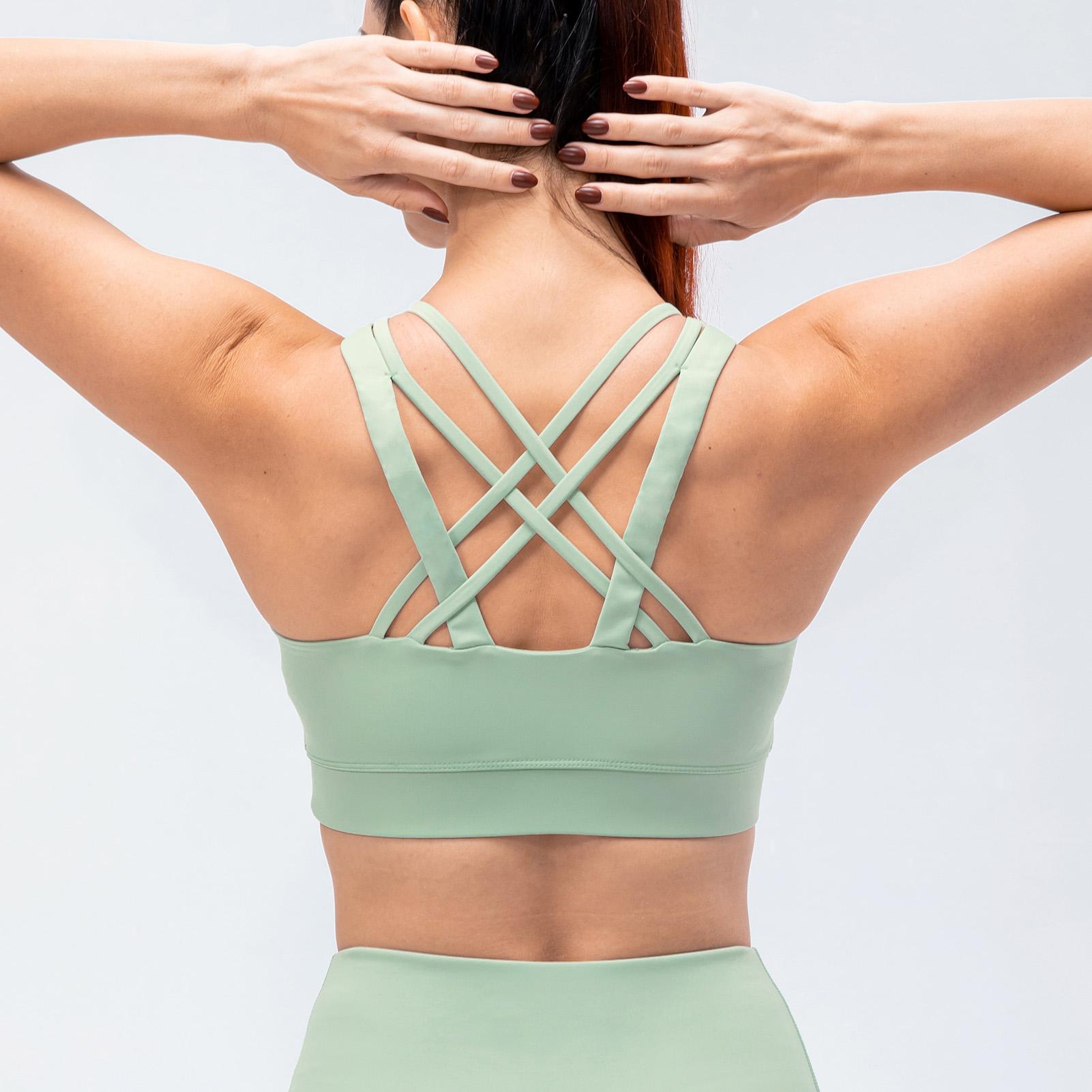 Áo ngực yoga nữ có đệm để tập thể thao tập luyện pilates