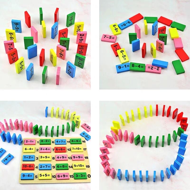 DOMINO TOÁN HỌC 110 pcs kèm túi