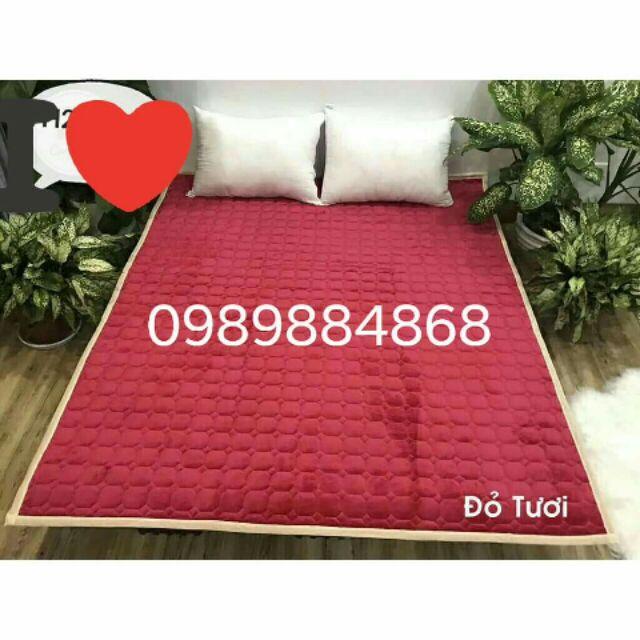 Ga nỉ nhung trải giường kt 2mx2.2m loại dày dặn