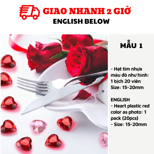 Hạt kim cương nhựa trang trí - Plastic Diamond hpni05