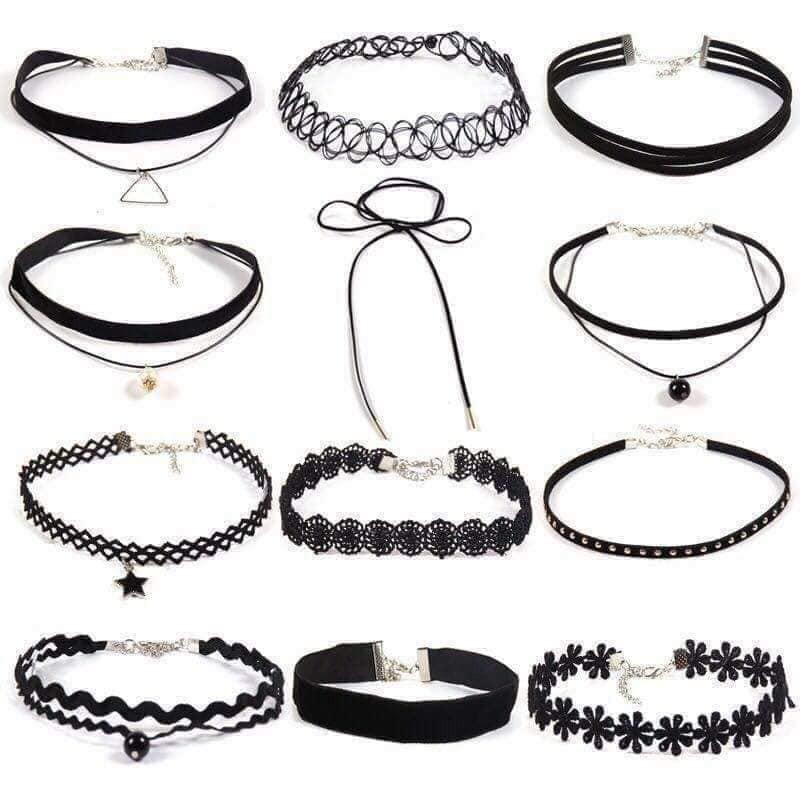 Set 12 vòng cổ Chocker