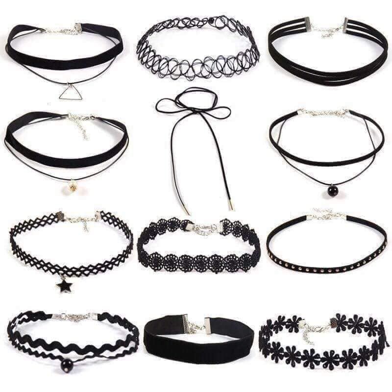 Set 12 vòng cổ Chocker