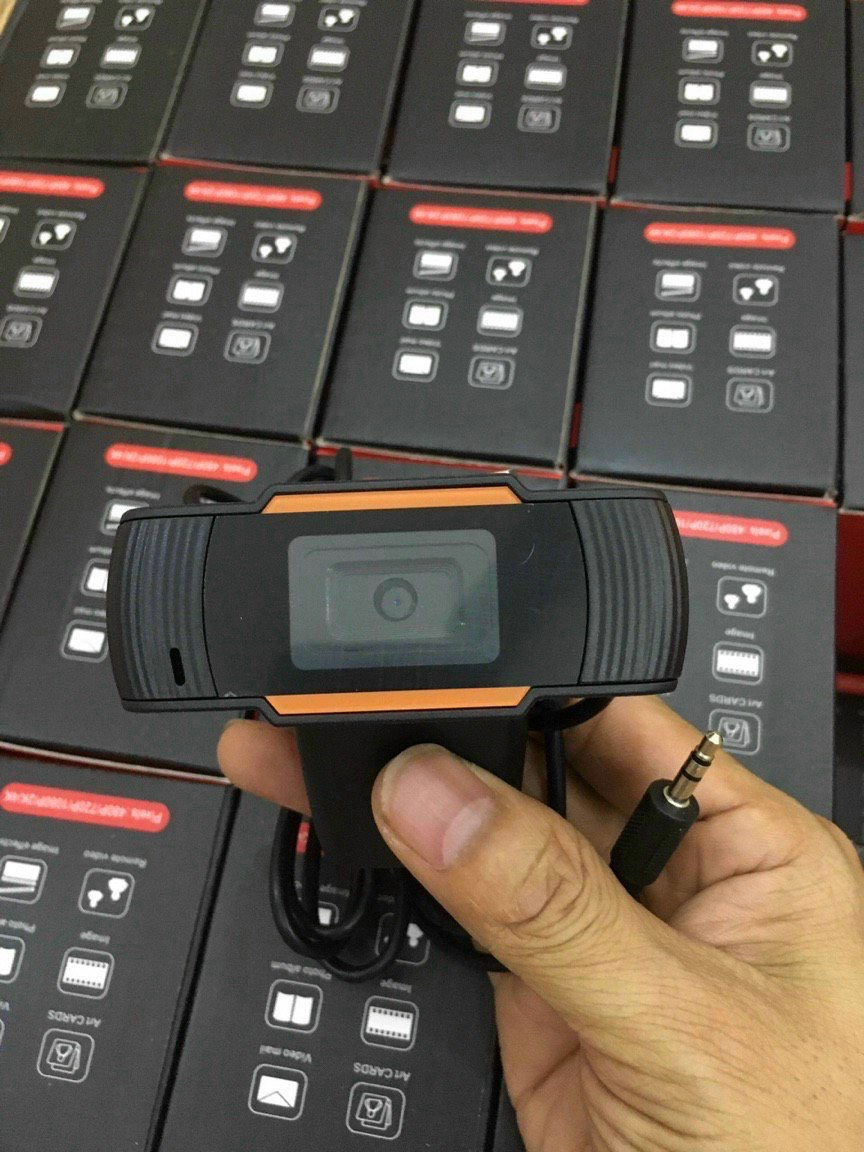 Webcam lùn có míc 720P