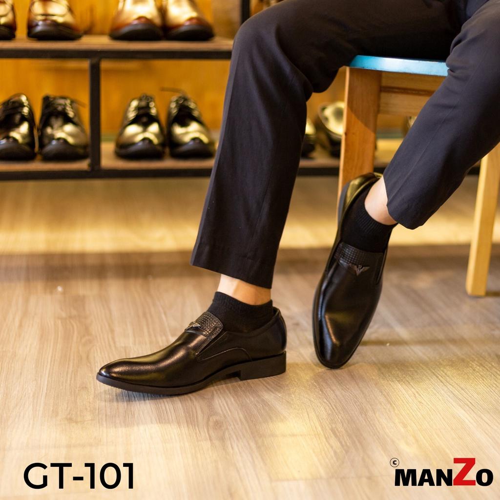 Giày da nam công sở da bò thật – Manzo store – GT101