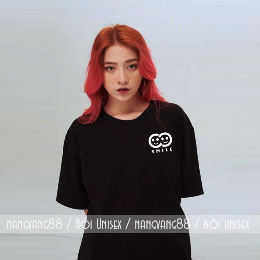 Áo Thun Unisex Tay Lỡ SMILE