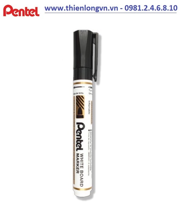 Bút viết bảng đổ mực Pentel - MW45 màu đen