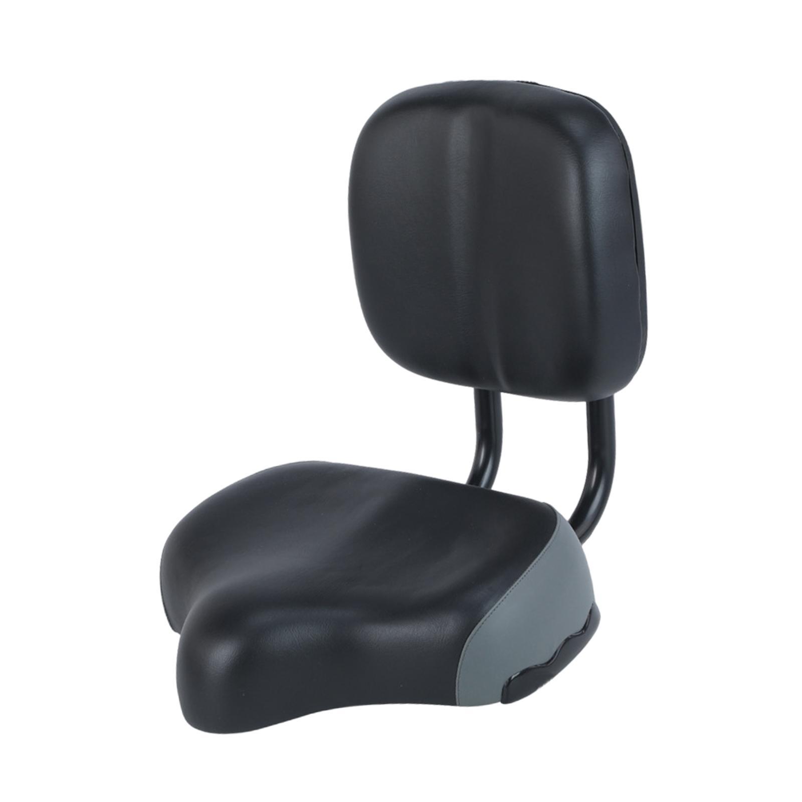 Seat Saddle Saddle Seat with Backrest Professional Padding Soft Cushion Exercise Bike Seat Bike Saddle for Cycling Accessories Women