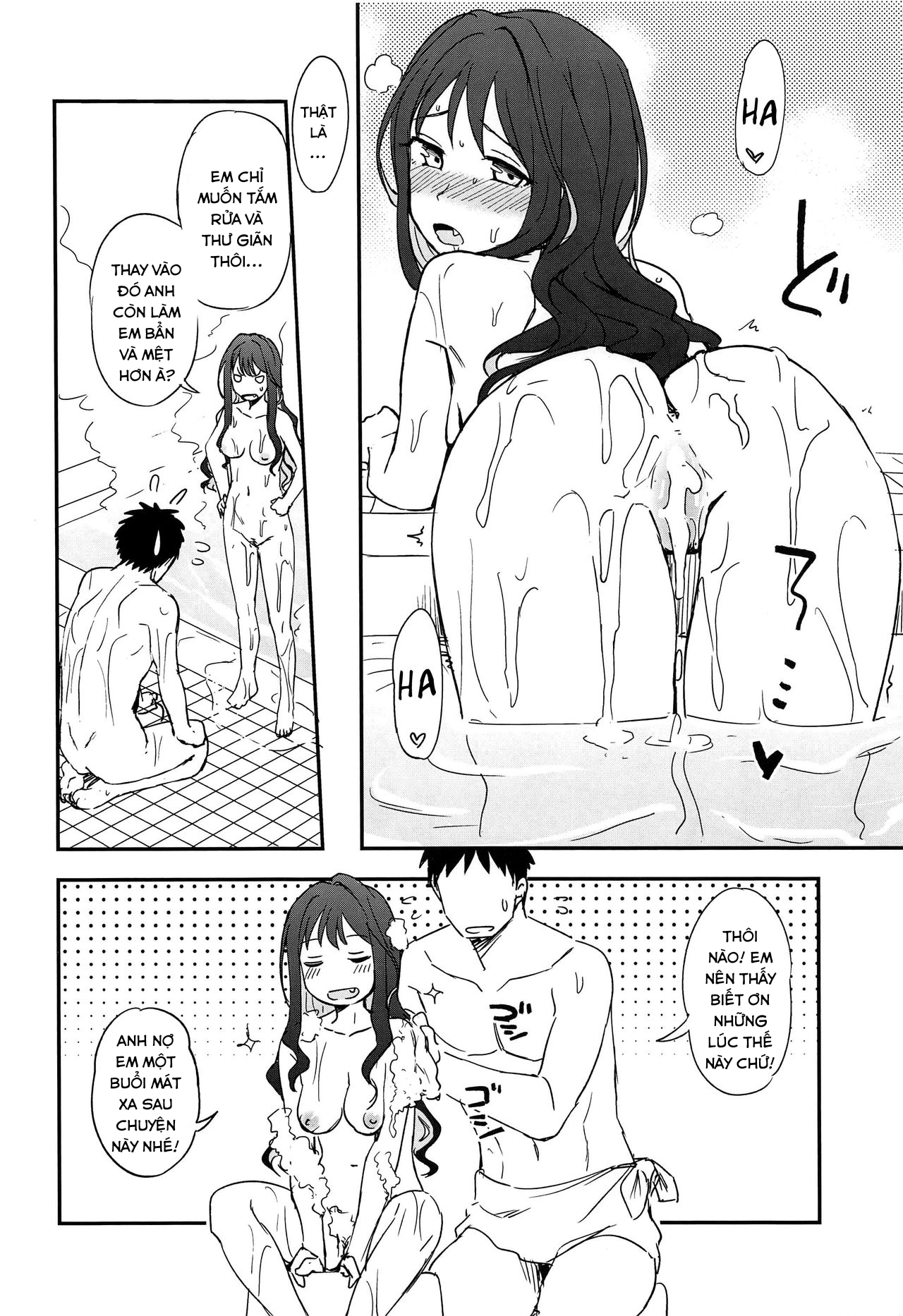 [18+]làm tình trong phòng tắm với naganami-san chapter 1 17