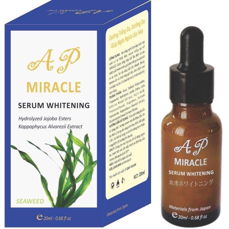 SERUM DƯỠNG TRẮNG DA GIÚP NGĂN NGỪA LÃO HÓA AP MIRACLE