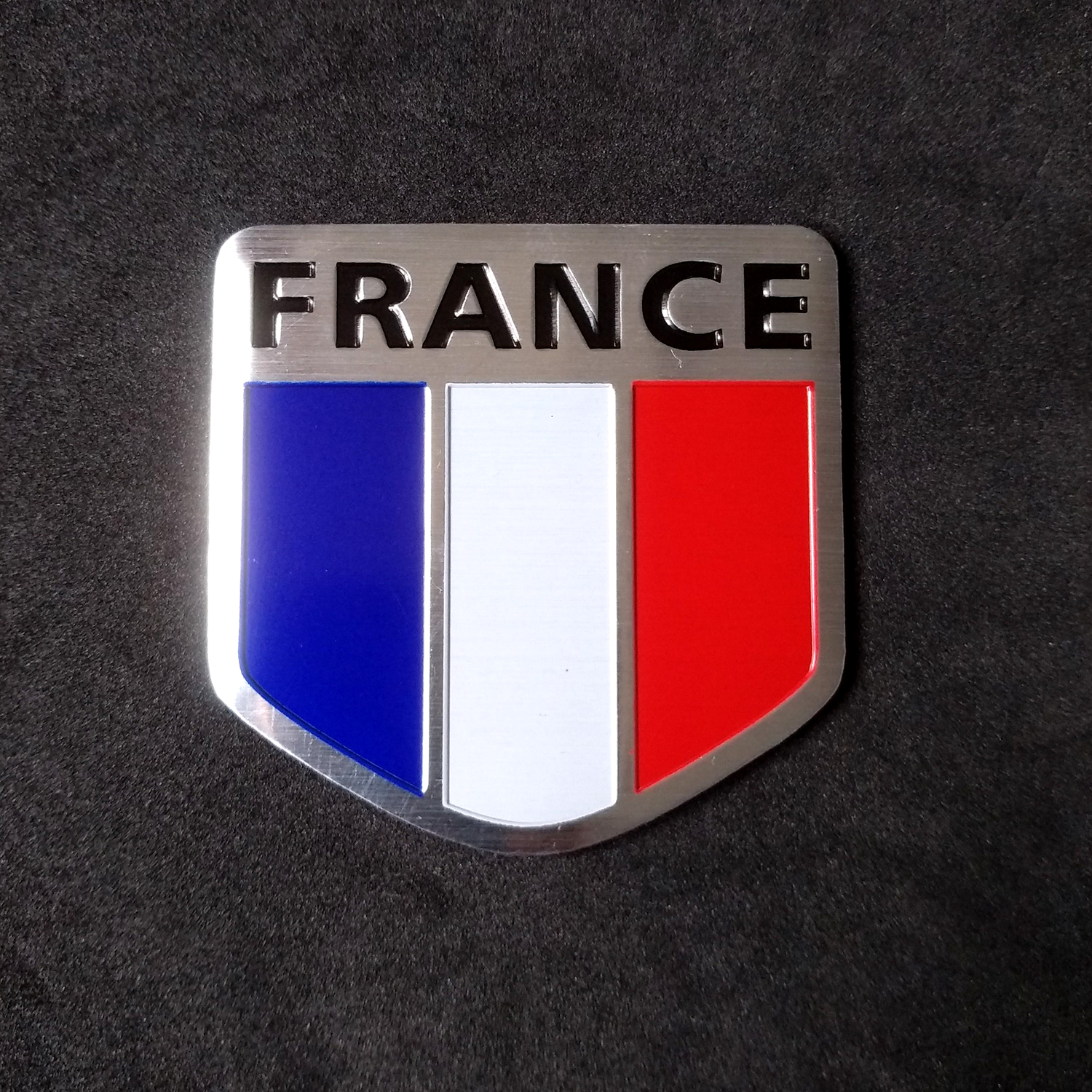 Miếng dán kim loại hình CỜ NƯỚC PHÁP - FRANCE