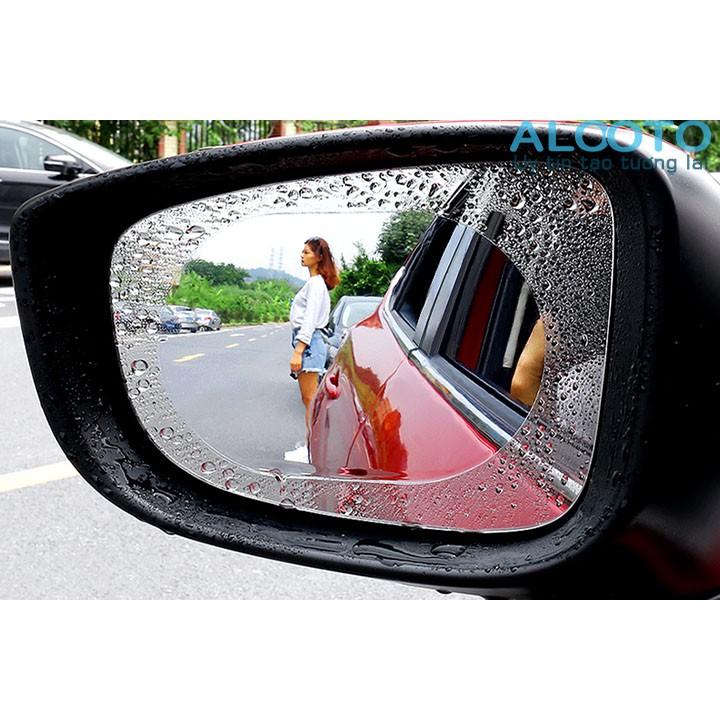 MIẾNG DÁN CHỐNG BÁM NƯỚC GƯƠNG Ô TÔ