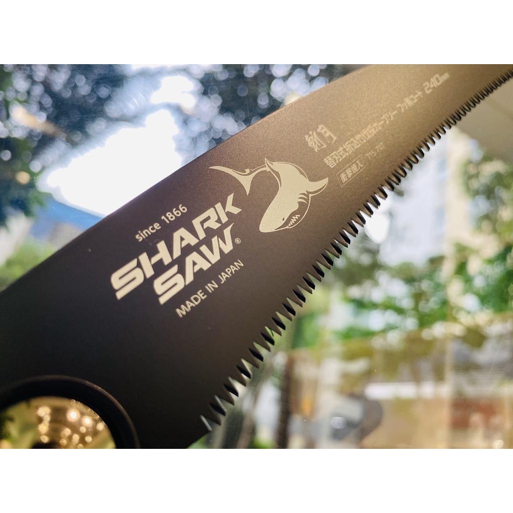 Cưa Tre Cầm Tay, Lưỡi Cưa Cong Takagi Shark Saw FC240B - Phủ Flo | Lưỡi Cưa Đều Mịn | Thép Cacbon SK85, Có Lưỡi Thay Thế Dự Phòng