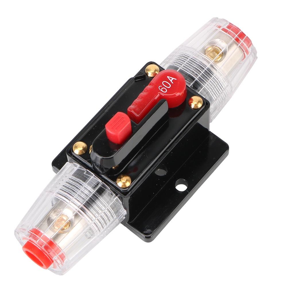 Giá Đỡ Cầu Chì Khuếch Đại Âm Thanh 12v / 24v 60a 100a Cho Xe Hơi