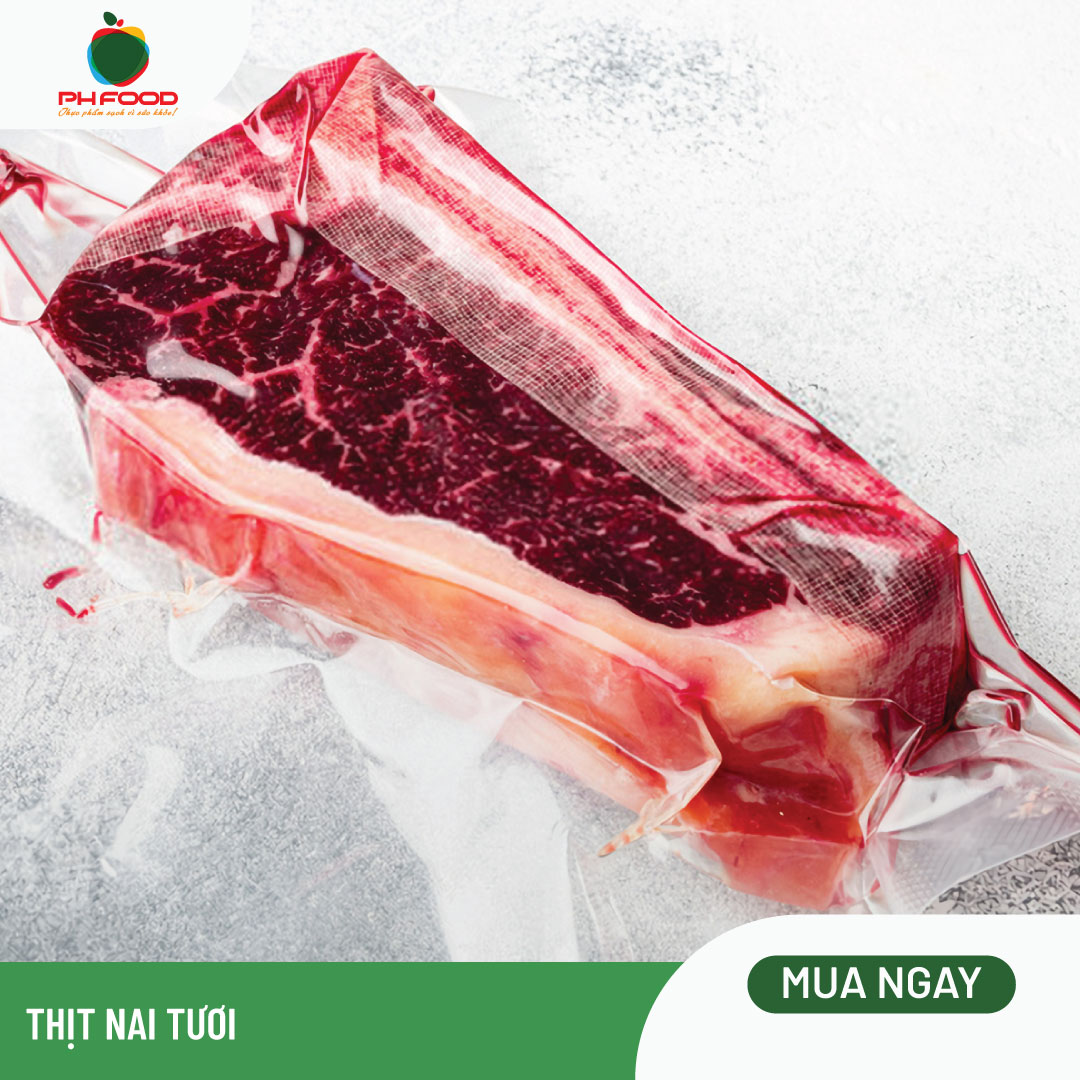 - Thịt Nai Tươi - 1Kg