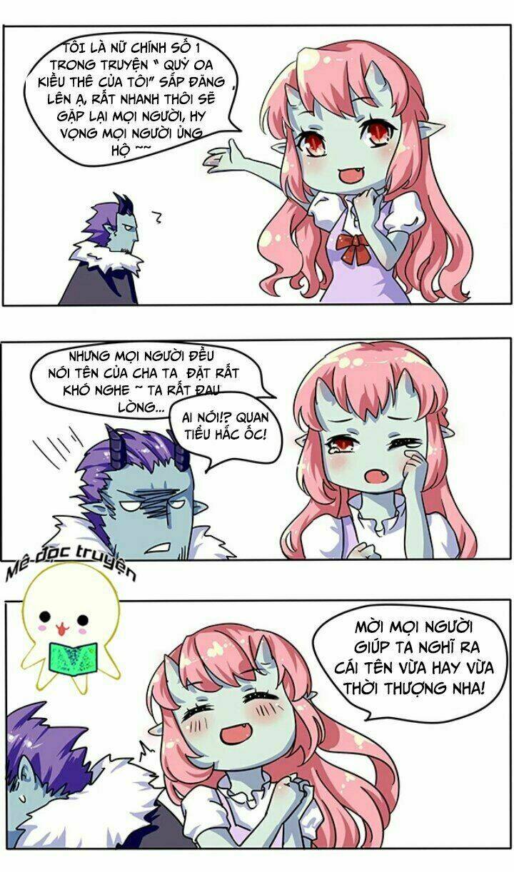 quỷ oa kiều thê của tôi chapter 0.1 3