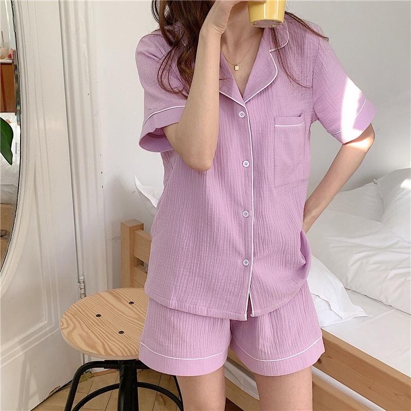Bộ ngủ / mặc nhà 4 màu
