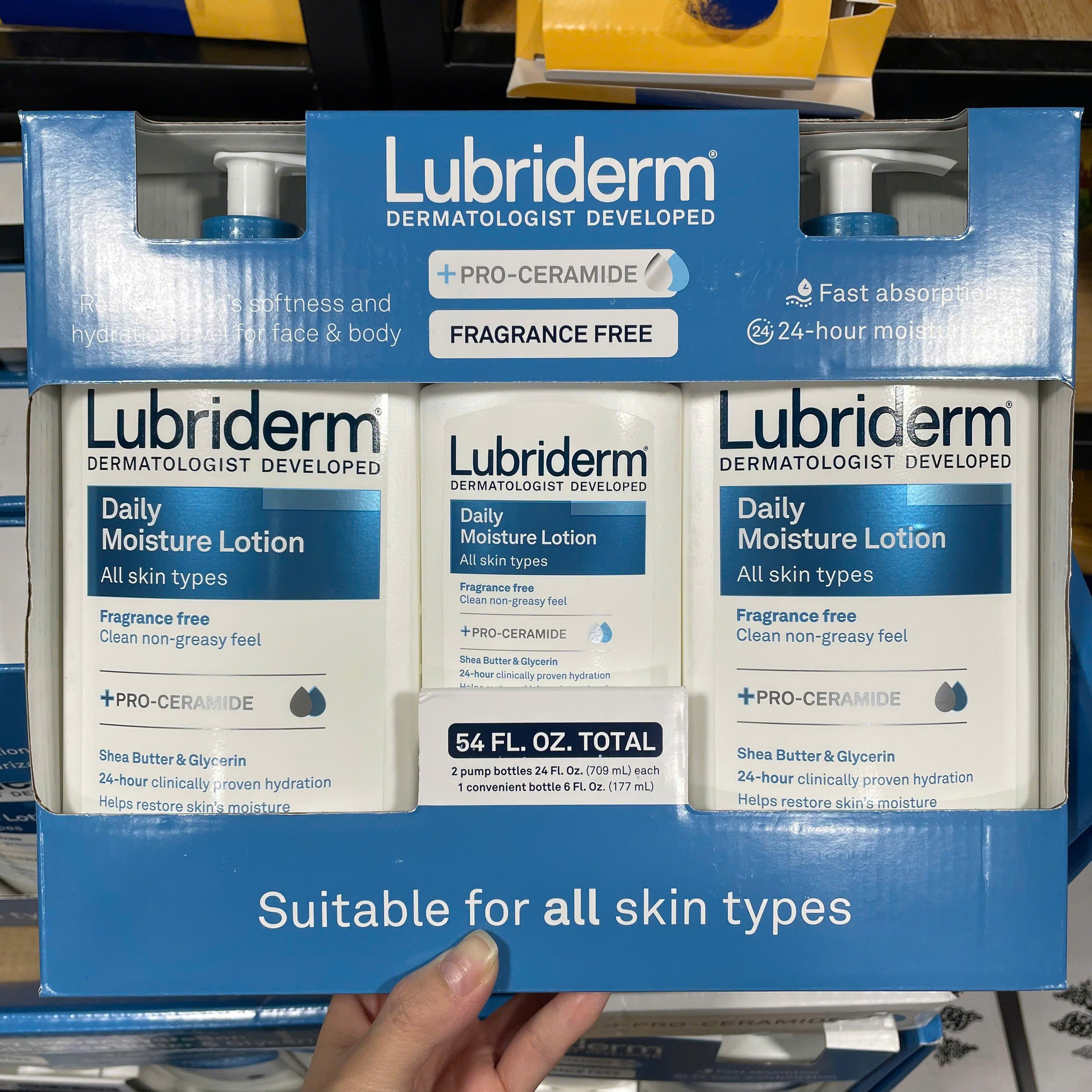 Sữa Dưỡng Thể Bổ Sung Và Giữ Ẩm Lubriderm Daily Moisture Lotion