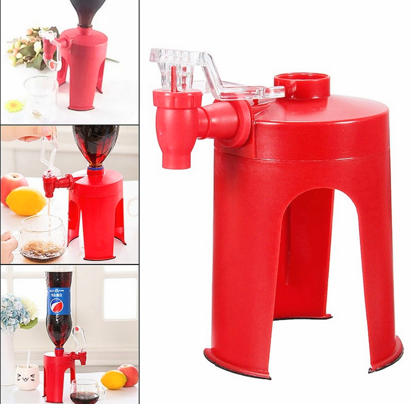 BỘ VÒI RÓT CHAI NƯỚC NGỌT BIA RIỆU ĐA NĂNG TIỆN DỤNG MẪU MỚI