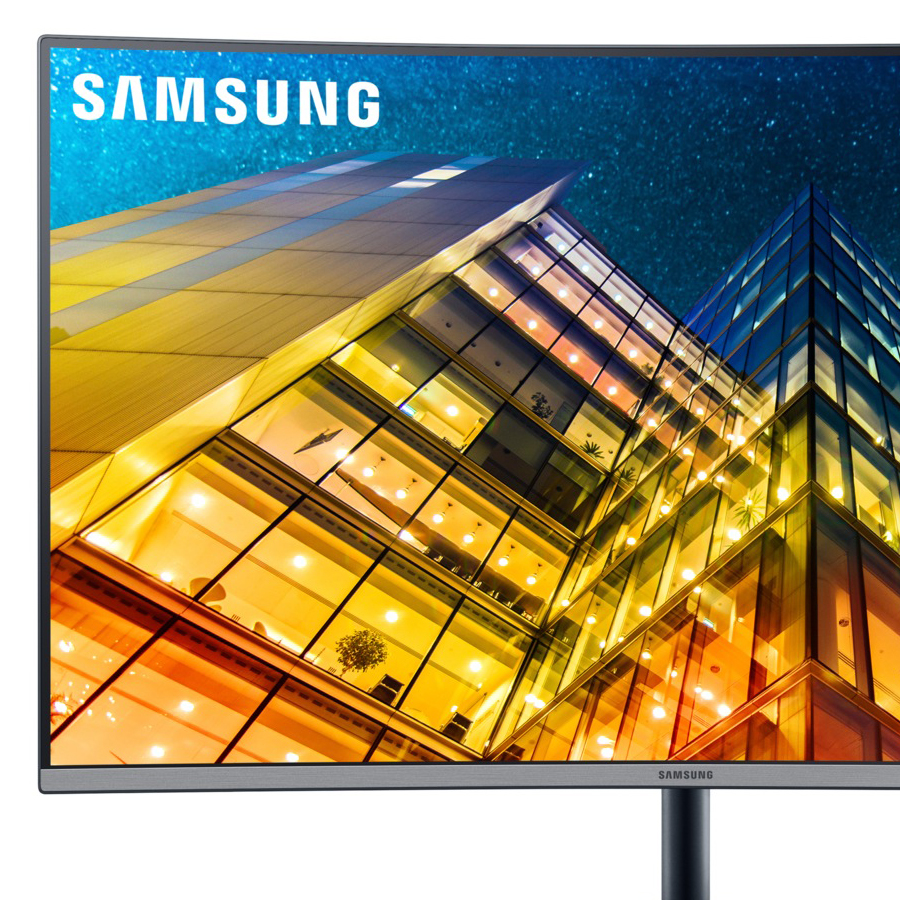 Màn Hình Cong 4K Samsung LU32R590CWEXXV 32 inch UHD 4ms 60Hz VA - Hàng Chính Hãng