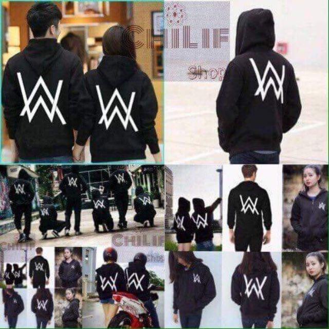 Áo khoác nỉ Alan Walker nam nữ trẻ em và người lớn