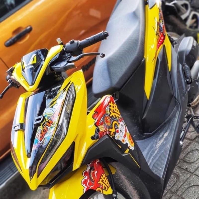 Tem rời Vario Mèo thần tài racing