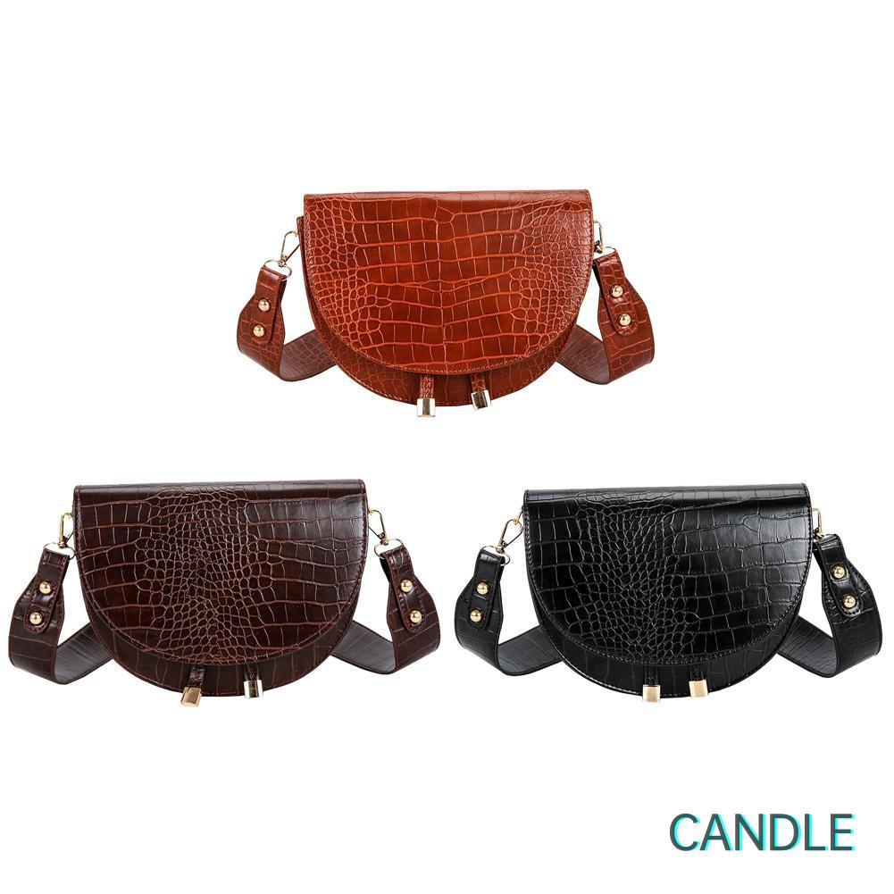 Túi Đeo Chéo Chất Liệu Da Pu Phong Cách Retro