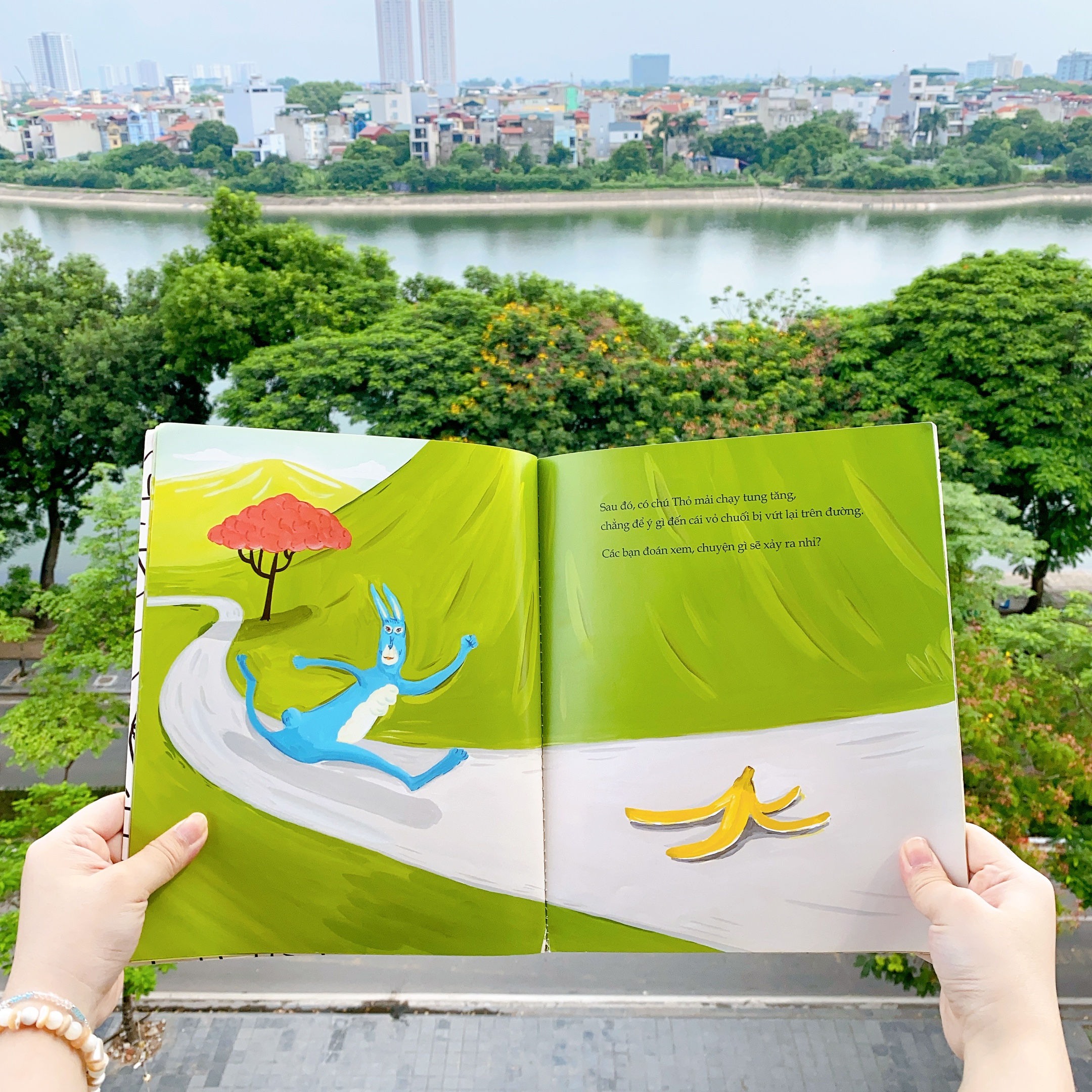 Ehon - Phát triển tư duy - Sự cố chuối - cho bé 3-6 tuổi.