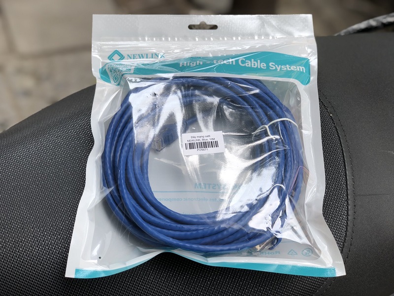 Dây mạng, patch cord cat6 NEWLINK, 24AWG, Blue, 5M 10M 15M 20M