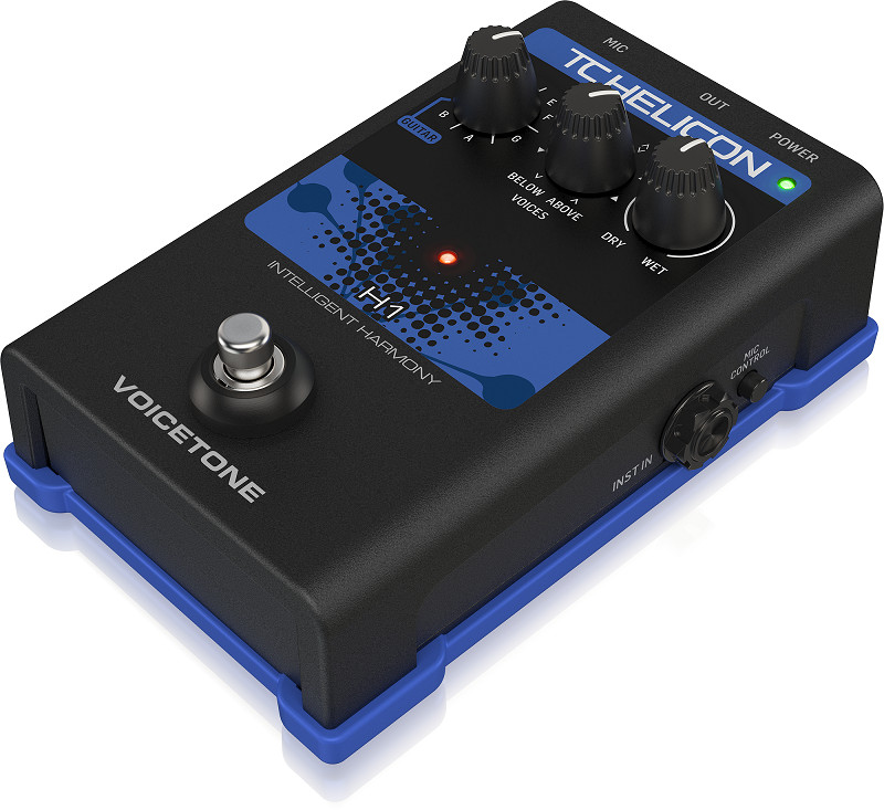 TC-Helicon VoiceTone H1 Intelligent Harmony Vocal Effects Pedal-Hàng Chính Hãng