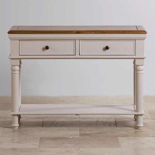 Bàn console Shay gỗ sồi