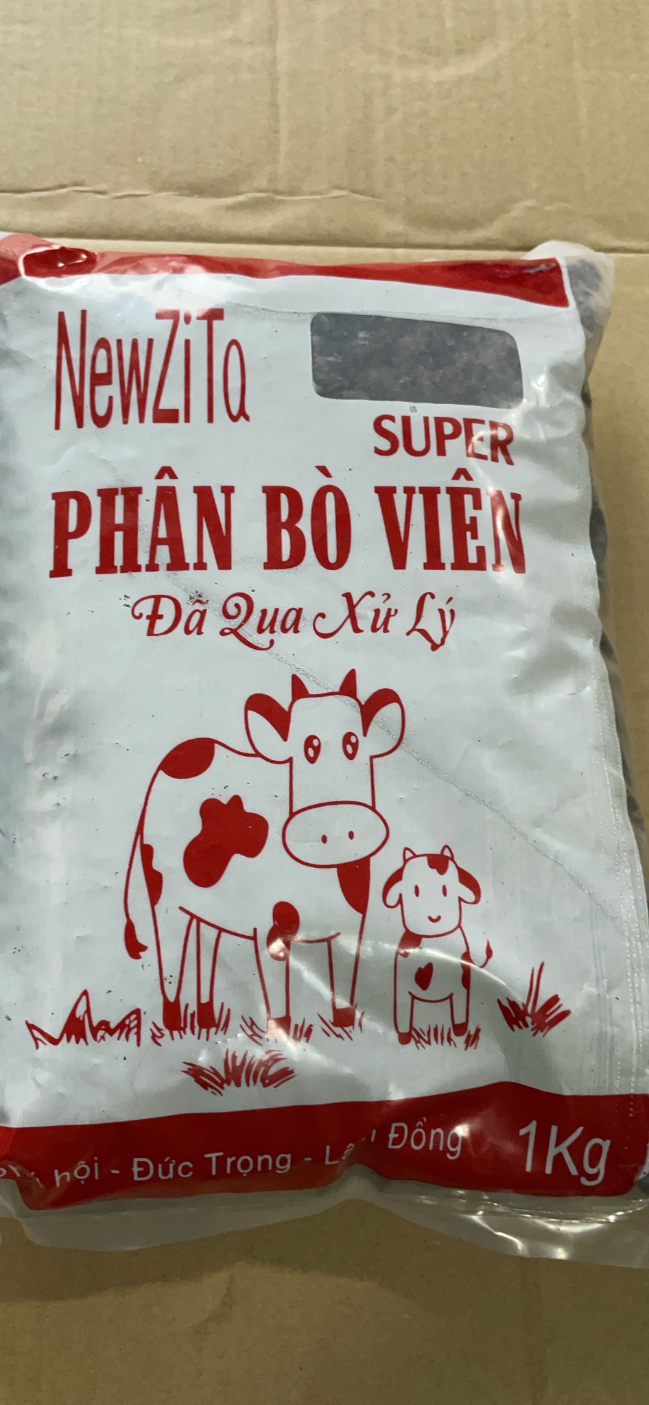 Phân Bò Dạng Viên Nén- Đã Qua Xử Lí-1kg