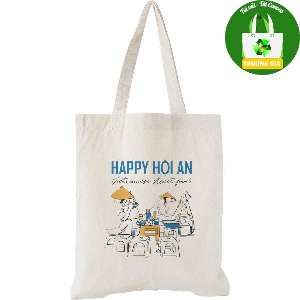 Túi vải Canvas có khóa kéo BST Việt Nam Quê Hương Tôi Trương Gia Túi Vải - Túi Canvas