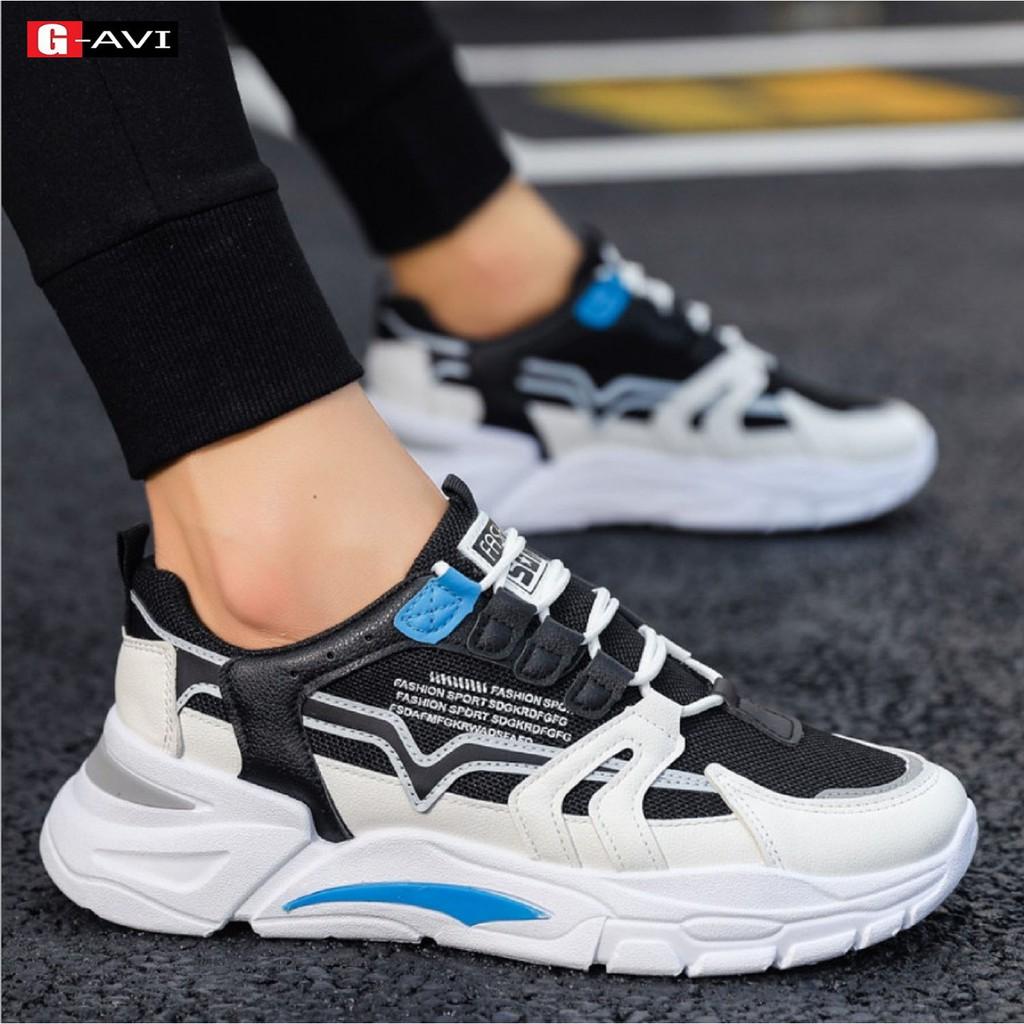 Giày sneaker nam tăng chiều cao hàng full box mẫu mới phong cách trẻ trung năng động hot trend 2021 AVi364